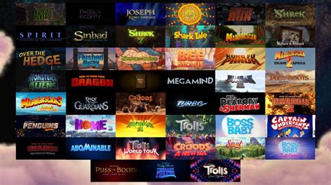 All Dreamworks Movie Title Cards 1998 2023 By Coolteen15 On Deviantart