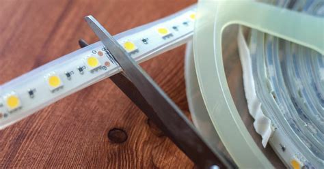 Diy Home Decoration Learn How To Cut Led Strip Lights