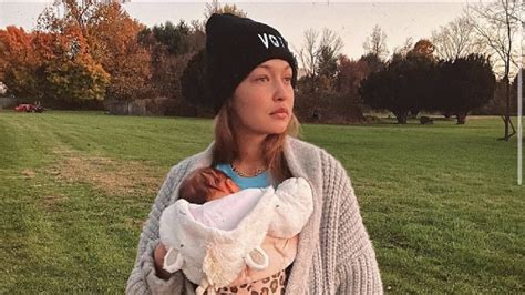 Gigi Hadid Shares Adorable Snaps With Her Baby Girl