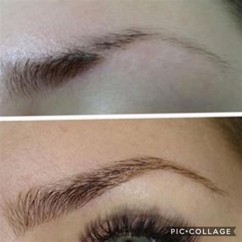 Amazing Before And After Photos Of Eye Brow Microblading Done At Lulu