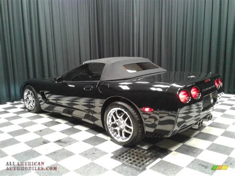 2001 Chevrolet Corvette Convertible In Black Photo 9 102878 All