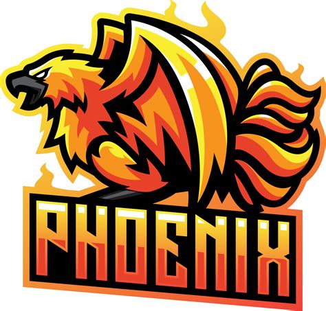 Phoenix Esport Mascot Logo Design By Visink Thehungryjpeg