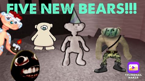 Five New Bears Roblox Bear Alpha Anniversary Update Youtube