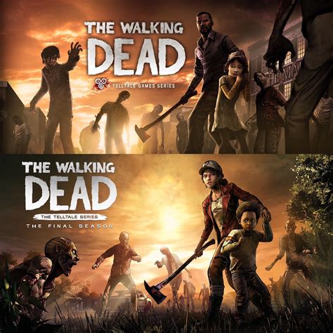 The Walking Dead The Game Season 1 And 4 Both Have The Same Cover