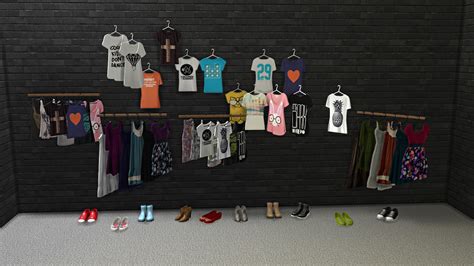 Sims 4 Ccs The Best Decorative Clothing And Shoes By Leo4sims