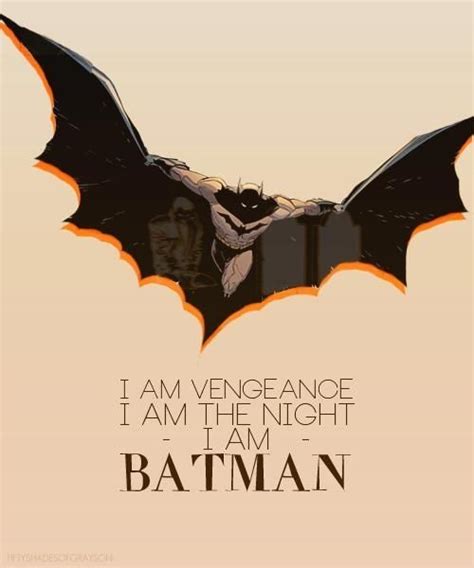 Im Vengance Im The Night Im Batman Batman Comics Batman