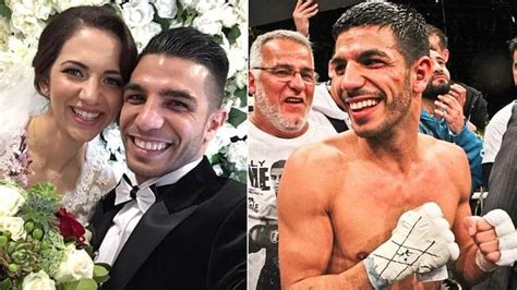 Bliss For Boxer Dib As He Marries His Partner Sarah Shaweesh In A Secret Ceremony Daily Telegraph