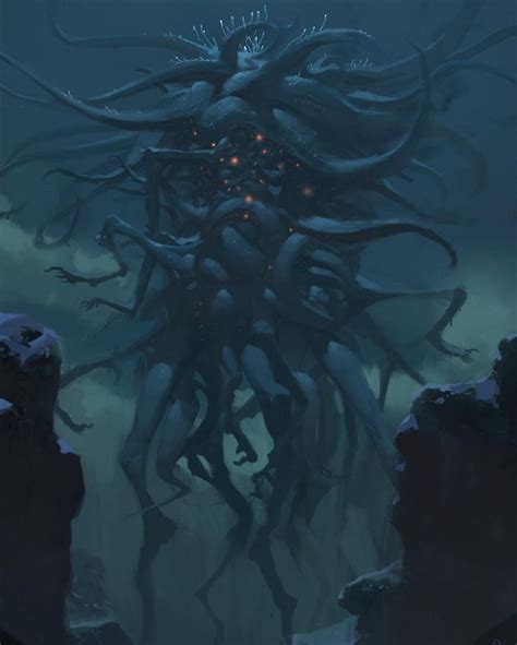 Pin By Lavrence On Lovecraft Mythology Dark Fantasy Art Lovecraftian