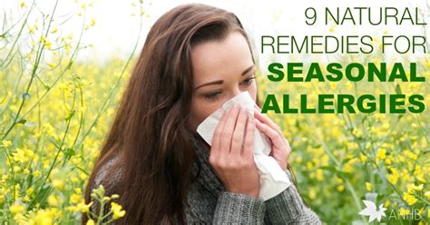 natural remedies for seasonal allergies updated for 2018
