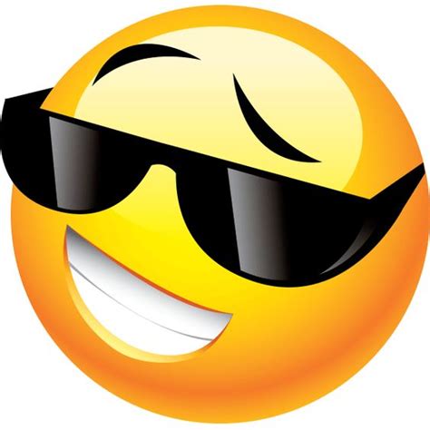 Cool Dude Smiley Clipart Best