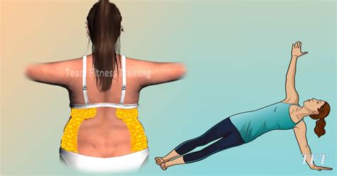 6 exercises to reduce muffin top fat trainhardteam