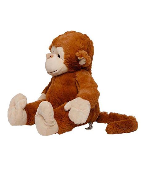 Play N Pets Large Brown Monkey Soft Toy Buy Play N Pets Large Brown