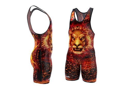 4 time sublimated wrestling singlet for men and youth red black navy blue powerlifting mma