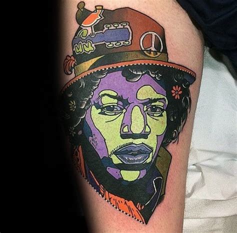 60 Jimi Hendrix Tattoo Designs For Men Musical Ink Ideas