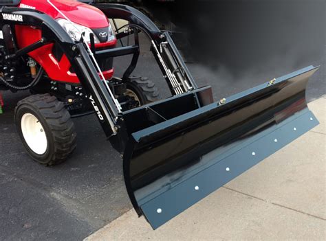Choosing The Correct Snow Plow For You Compact Tractor Earth And Turf