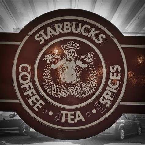 Logo Original De Starbucks Starbucks Abrio Su Primera Tien Flickr