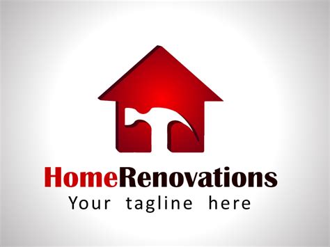Home Renovation Logo Template Rainbowlogos