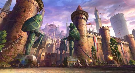 Fantasy Castle Concept Art Estimapa