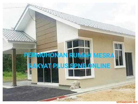 Contoh Rumah Mesra Rakyat Plus Roro Spa X