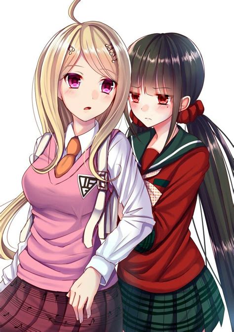Kaede And Maki Anime Girl Danganronpa Danganronpa Characters