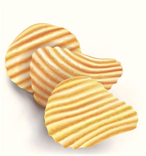 Potato Chip Clip Art Vector Images And Illustrations Istock