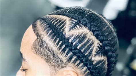 4 Straight Back Braids Male - A Step-By-Step Guide to Braiding Cornrows