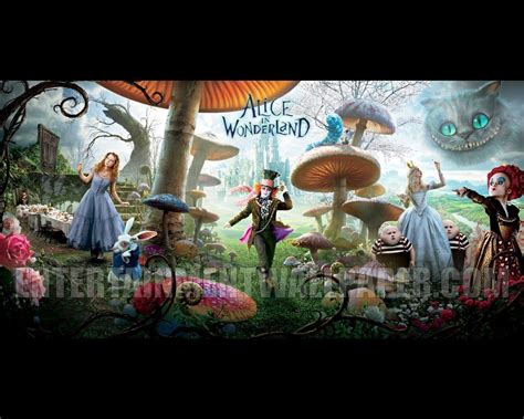 Alice In Wonderland Alice In Wonderland 2010 Wallpaper 11053755