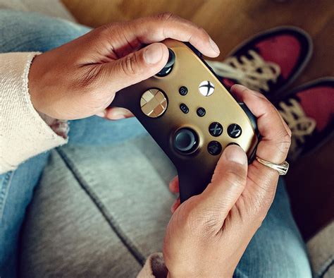 Xbox Unveils Gold Shadow Special Edition Controller Techpowerup