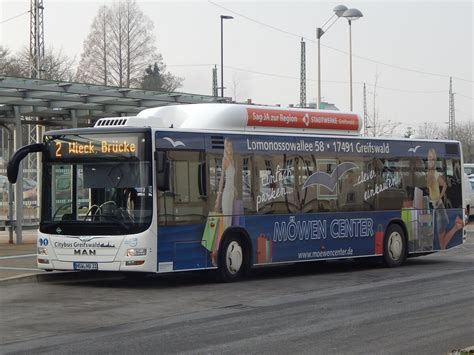 Man Lion S City Cng Der Stadtwerke Greifswald In Greifswald Am