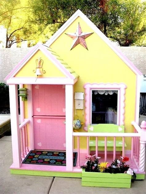 63 Awesome And Inspiring Outdoor Kids Playhouses Digsdigs