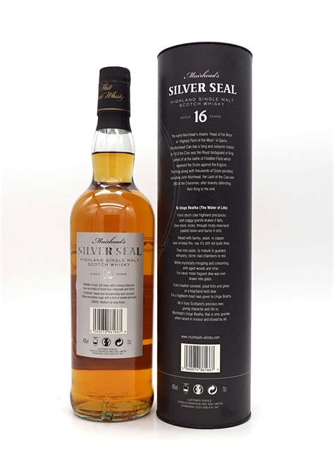 Muirheads Silver Seal 16 Jahre Highland Single Malt Scotch Whisky