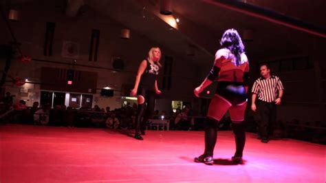 Crossfire Wrestling Diemond Vs Von Heez Vs Spinelli C Womens Championship Youtube
