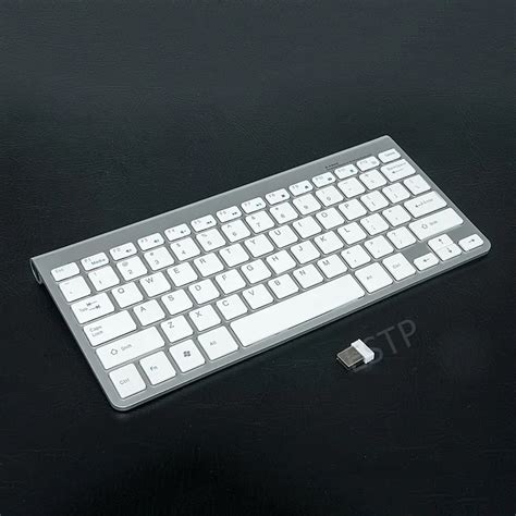 Portable Mute Keys Keyboards 24g Ultra Slim Wireless Keyboard Scissors