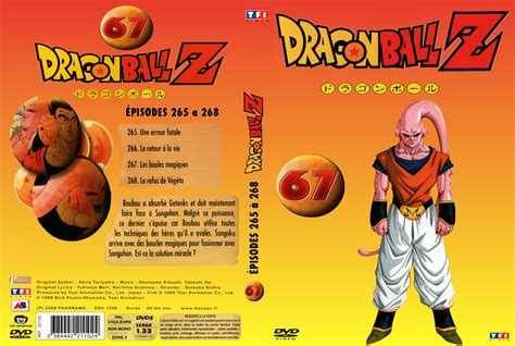 All home video options that are currently in print include three standard audio options: Jaquette DVD de Dragon Ball Z vol 67 - Cinéma Passion