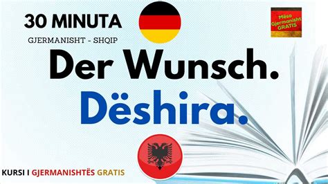 30 Minuta Mëso Gjermanisht me Dialog dhe Perkthim Shqip A1 A2 B1 YouTube
