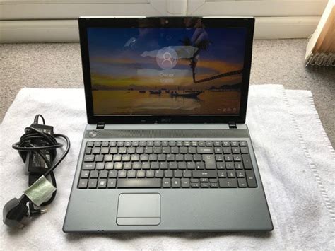 Acer Aspire 5250 Laptop Amd E300 Apu 500gb Hdd 4gb Ram Win10
