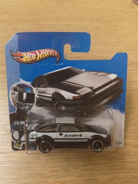 Initial D METAL AE Collection Hot WHeels Toyota Sprinter Trueno Unopened F S