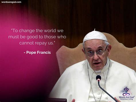 Quotes - Top 100+ Pope Francis Inspiration Quotes | Words Are God