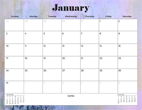 Free 2021 Calendars — 75 Beautiful Designs To Choose From