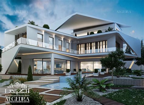 Luxury Modern Villa Design Concept Algedra Design Archinect
