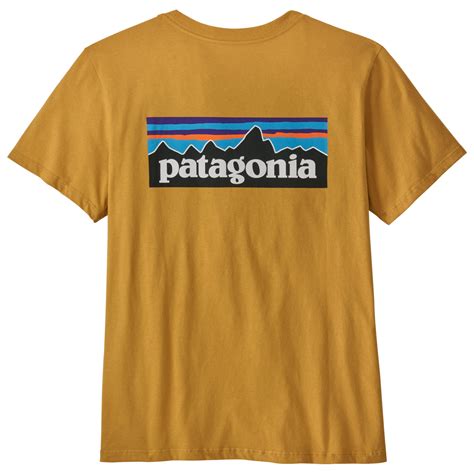 Patagonia P 6 Logo Organic Crew T Shirt Damen Online Kaufen Berg