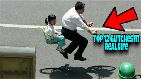 Top 12 Glitches In Real Life Caught On Camera Lol Youtube