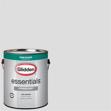 Glidden Essentials 1 Gal Hdgcn56u Touch Of Grey Semi