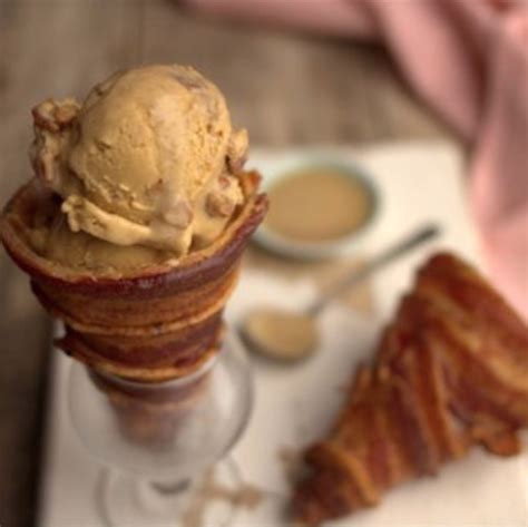 Repost Pedersonsfarms Bacon Ice Cream In A Ba Cone 🙌 Thebaconarium