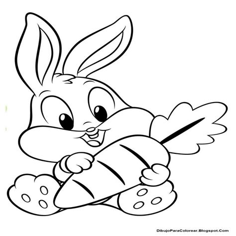 Resultado De Imagen Para Dibujos Animados Para Colorear De Bunny