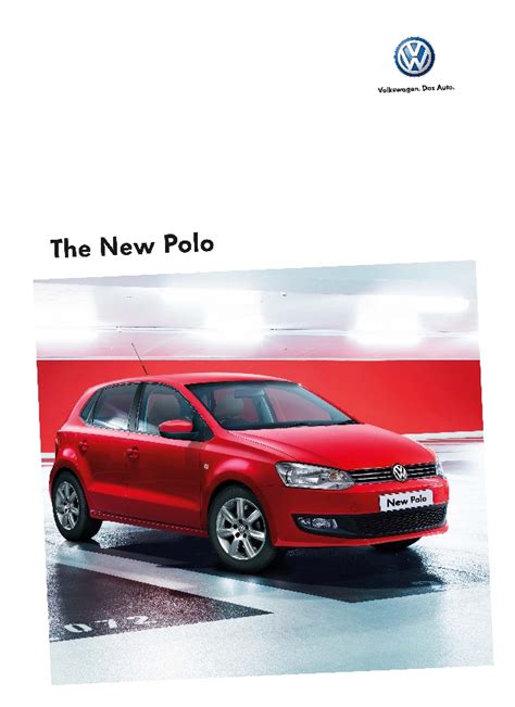 2010 Volkswagen Polo Vw Catalog