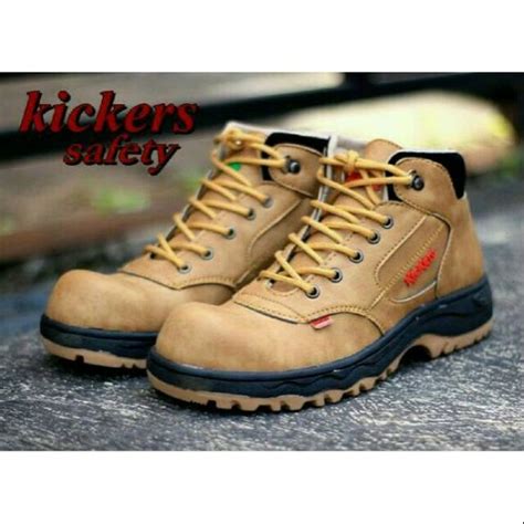 Lowongan kerja pt kubota indonesia. Sepatu Boots Safety Shoes Pria Aman Kerja Brand Original ...