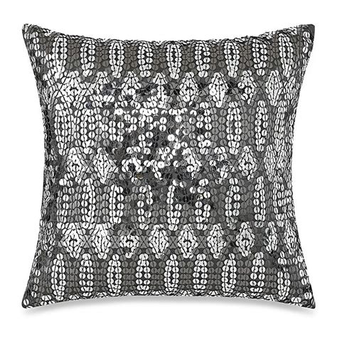 Kas Penny Sequin Square Toss Pillow Bed Bath And Beyond Canada