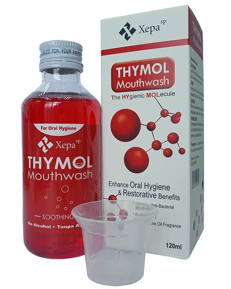 Health Shop Thymol Mouthwash The Hygienic Molecule