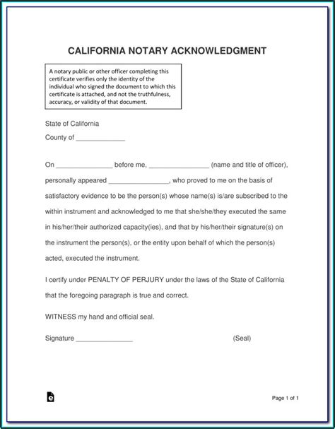 Affidavits can be used for different purposes and the signature of the person making the declaration can be witnessed either by a lawyer or a notary. Notary State California - Form : Resume Examples #ojYqolo2zl